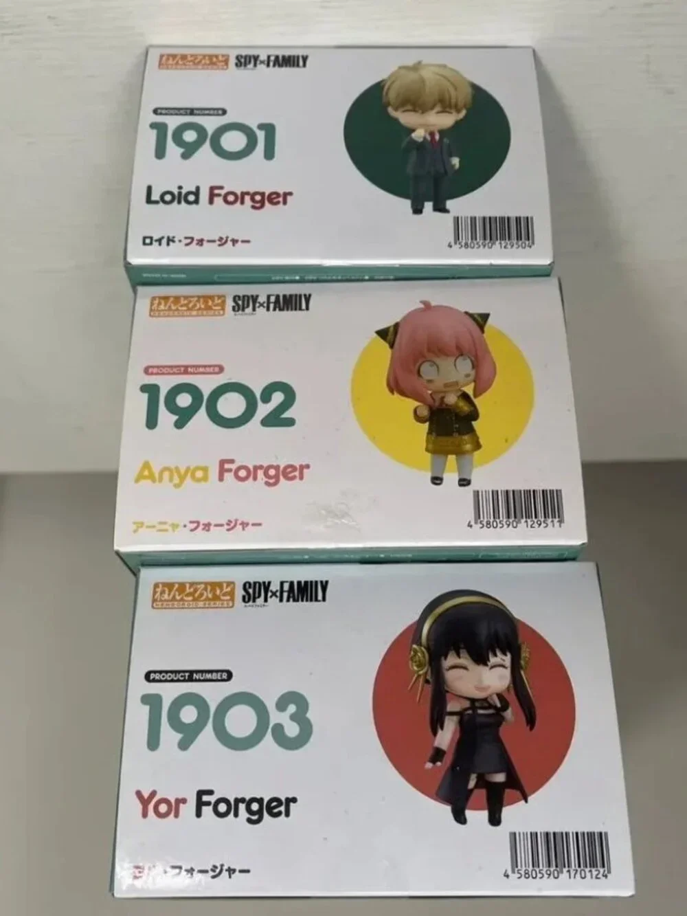 Spy Family Nendroroid Series 1901, 1902, 1903